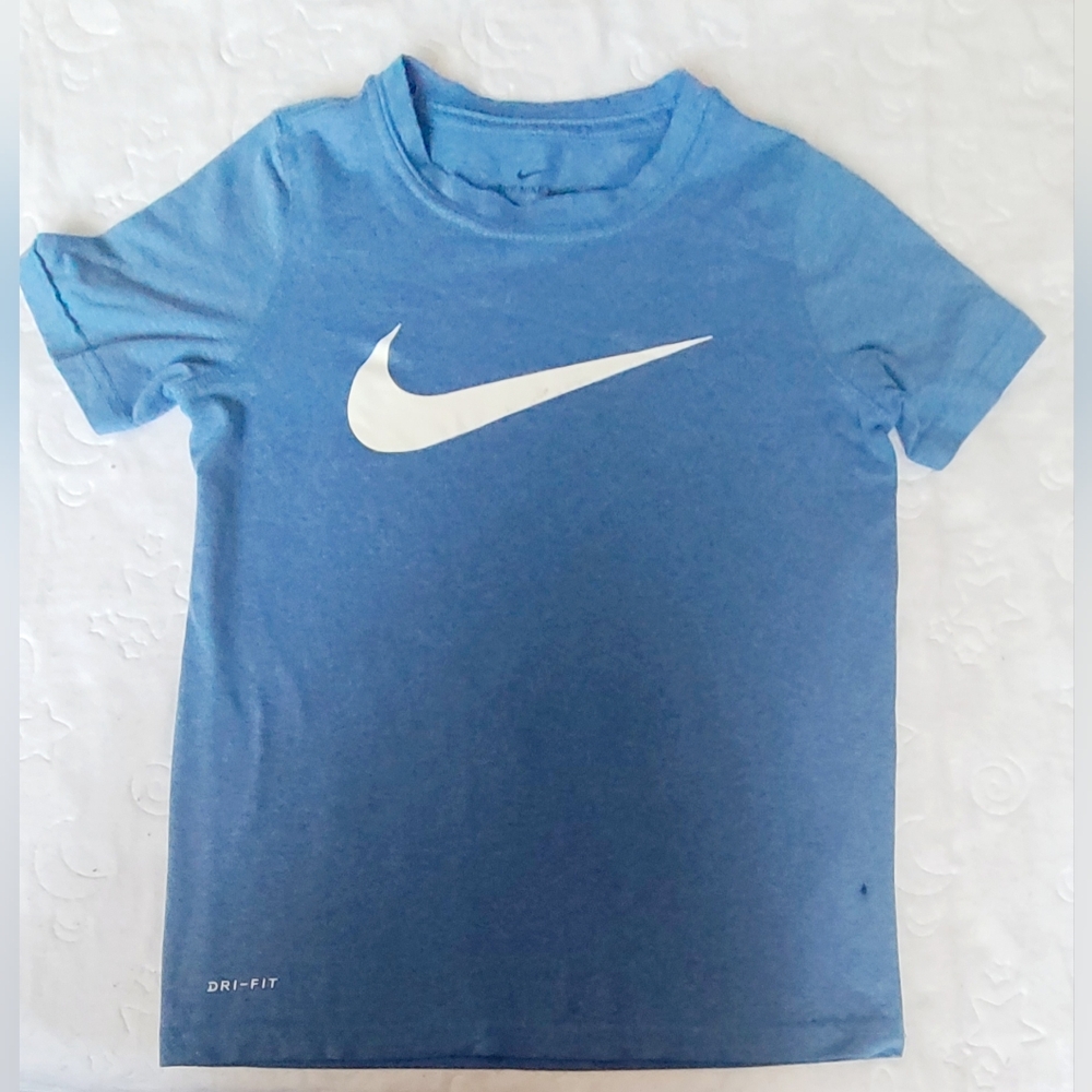 Nike Kids Sky Blue Dri-FIT Tee